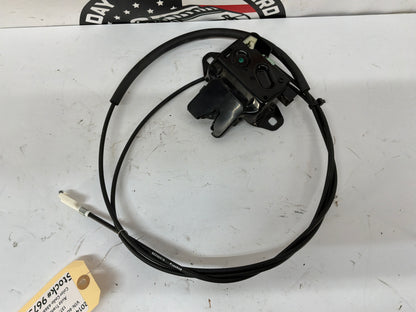 2014 Chevy SS Sedan Trunk Deck Lid Latch Actuator w/ Cable OEM