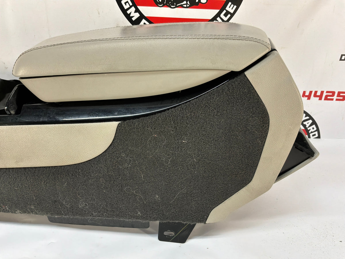 REPICTURE TAKE TRIM OFF AND PUT WITH B4531   2009 Cadillac CTS-V Center Console Armrest Gray Grey OEM - Day's Parts Yard