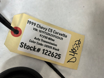 1999 Chevy C5 Corvette Complete Fuel Gas Door Lid Cover Assembly OEM