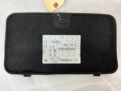 2017 Chevy SS Sedan Battery Stowage Access Hole Door Trim Felt Carpet OEM