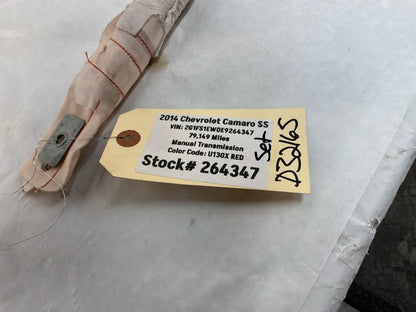 2014 Chevy Camaro SS RH & LH Curtain Airbag Air Bag OEM - Day's Parts Yard