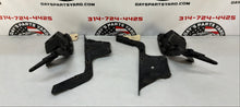 2008 Pontiac G8 Base Complete Rear Bumper Brackets Mounts Supports Guides Set OEM
