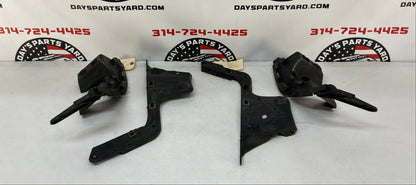 2008 Pontiac G8 Base Complete Rear Bumper Brackets Mounts Supports Guides Set OEM