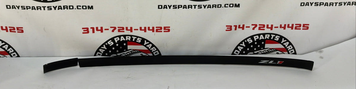 2013 Chevy Camaro ZL1 Carbon Flash Gloss Black Dash Trim Insert Molding Panel OEM