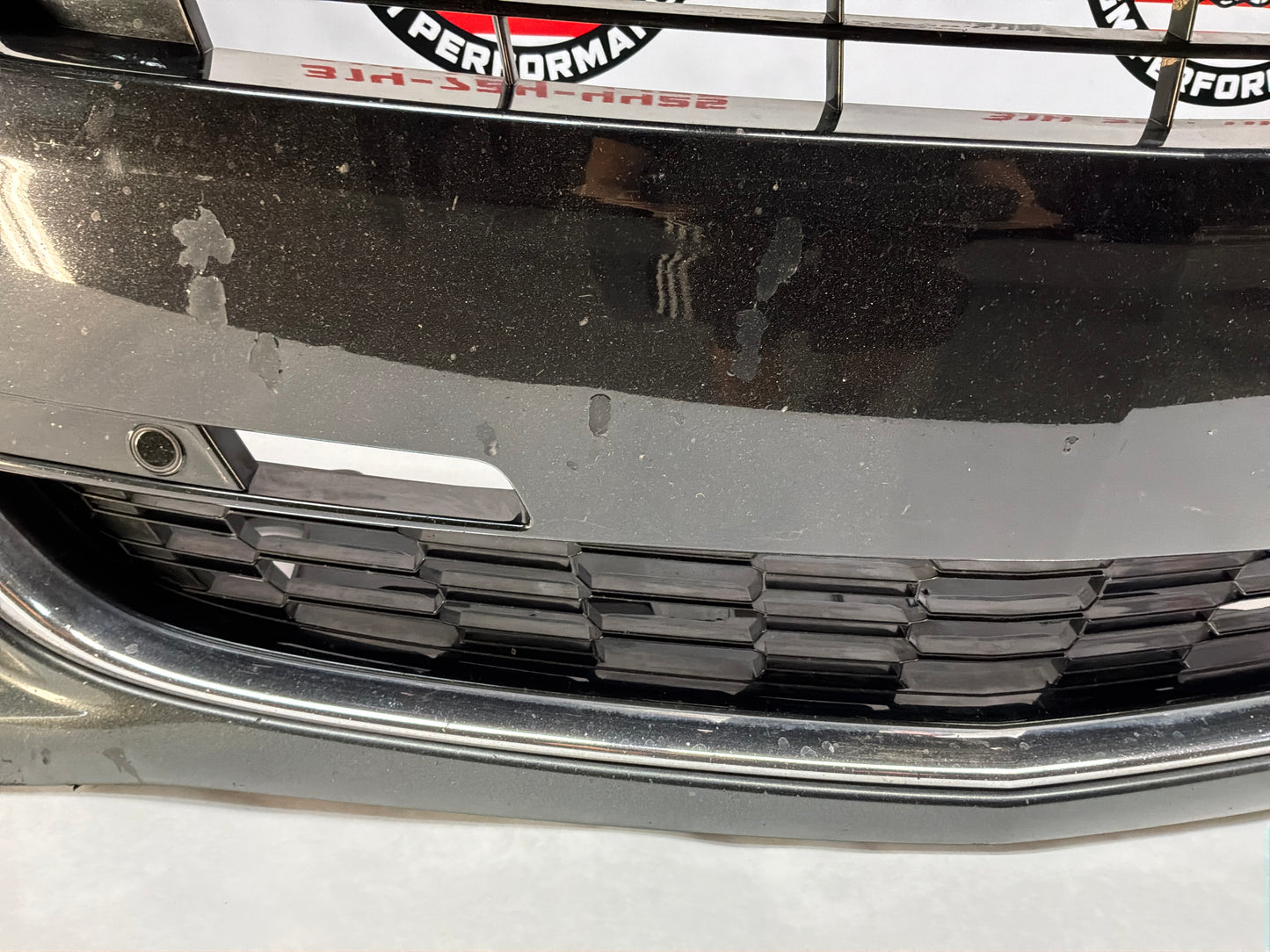 2017 Chevy SS Sedan Complete Front Bumper Fascia Cover Gray OEM