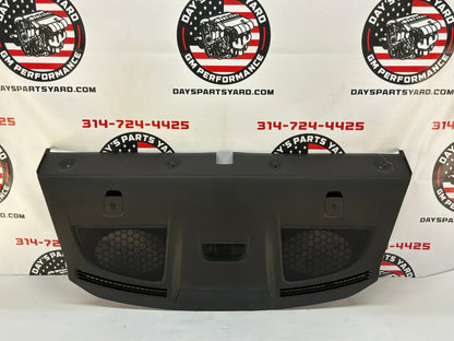 2013 Chevy Camaro ZL1 Rear Interior Deck Package Tray Window Panel Trim OEM