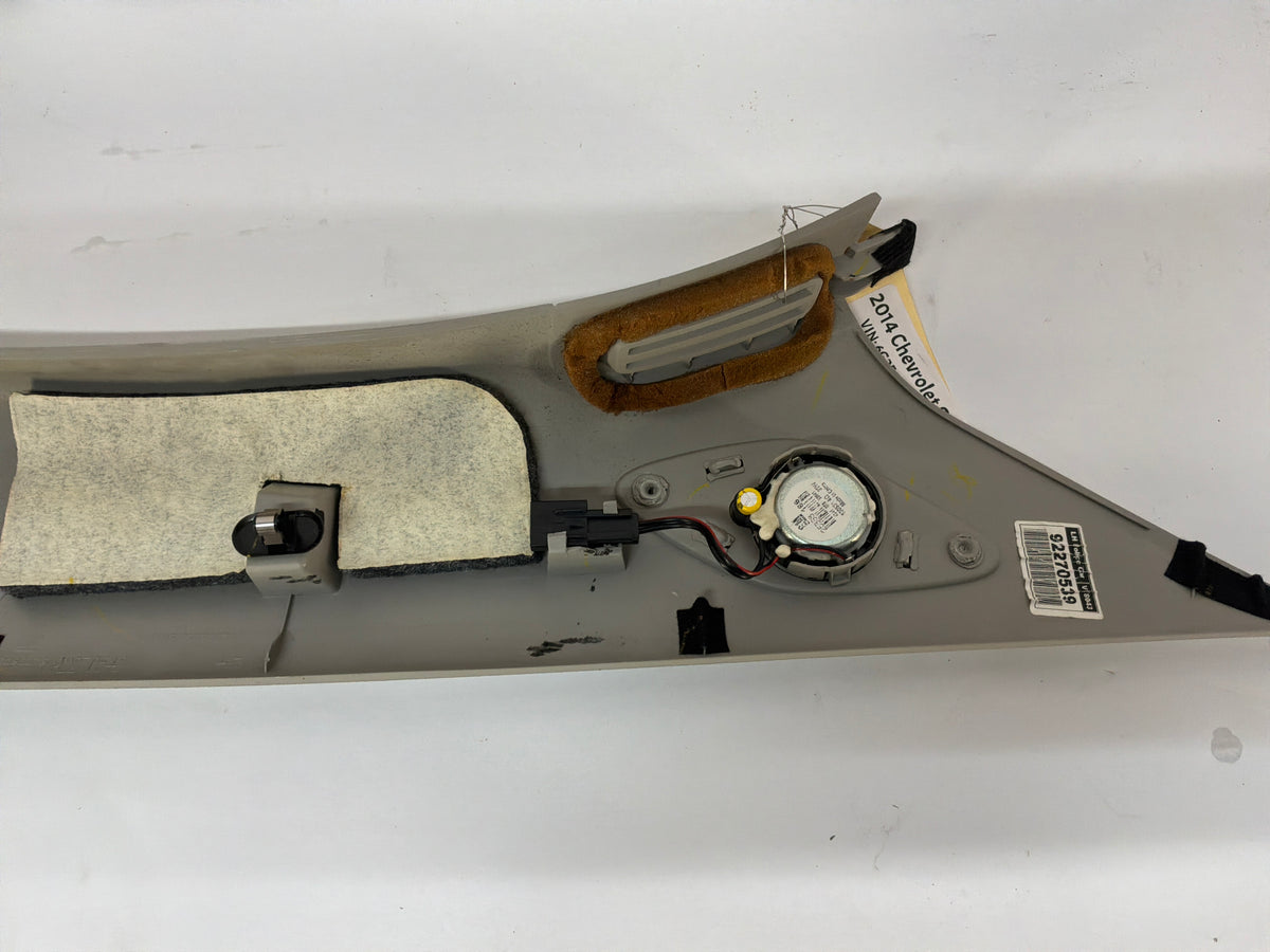 2014 Chevy SS Sedan RH & LH Interior A Pillar Windshield Trim Panel Moldings OEM