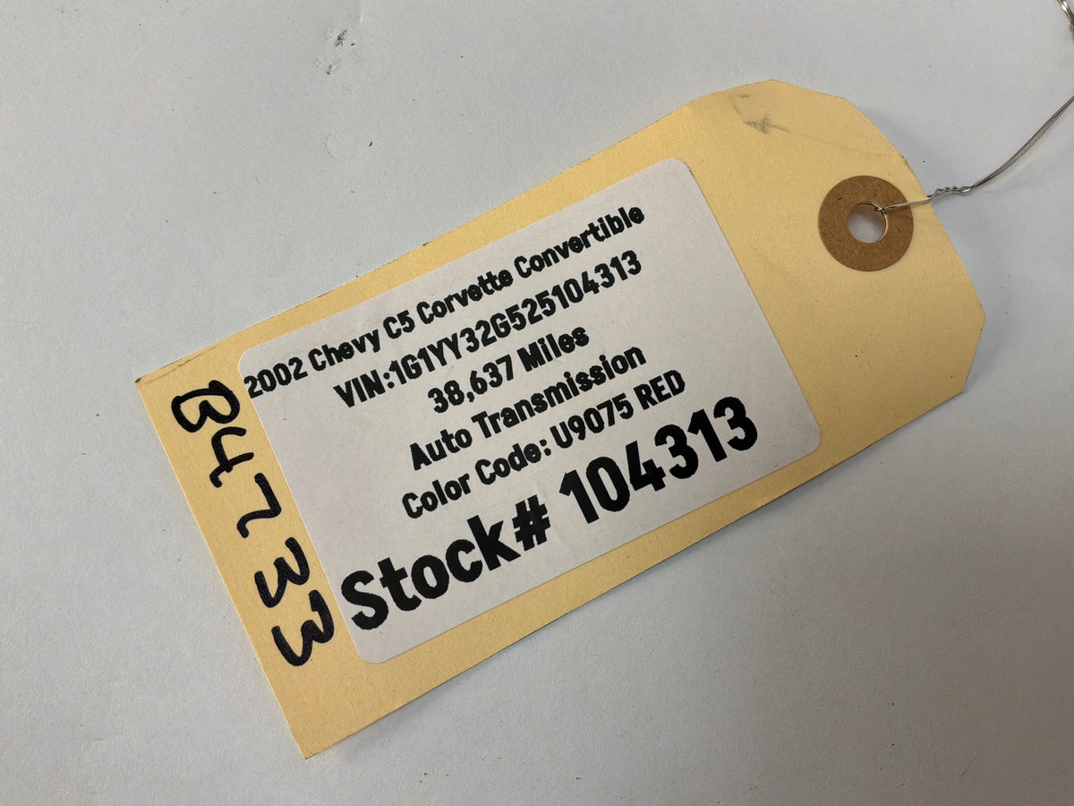 2002 Chevy Corvette Convertible RH & LH Hood Hinges OEM