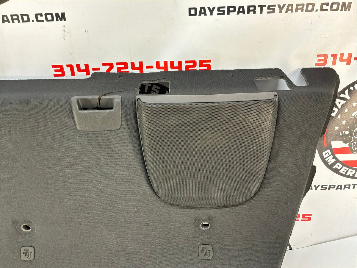 2014 Chevy SS Sedan Rear Interior Package Deck Tray Parcel Shelf Trim Cover OEM