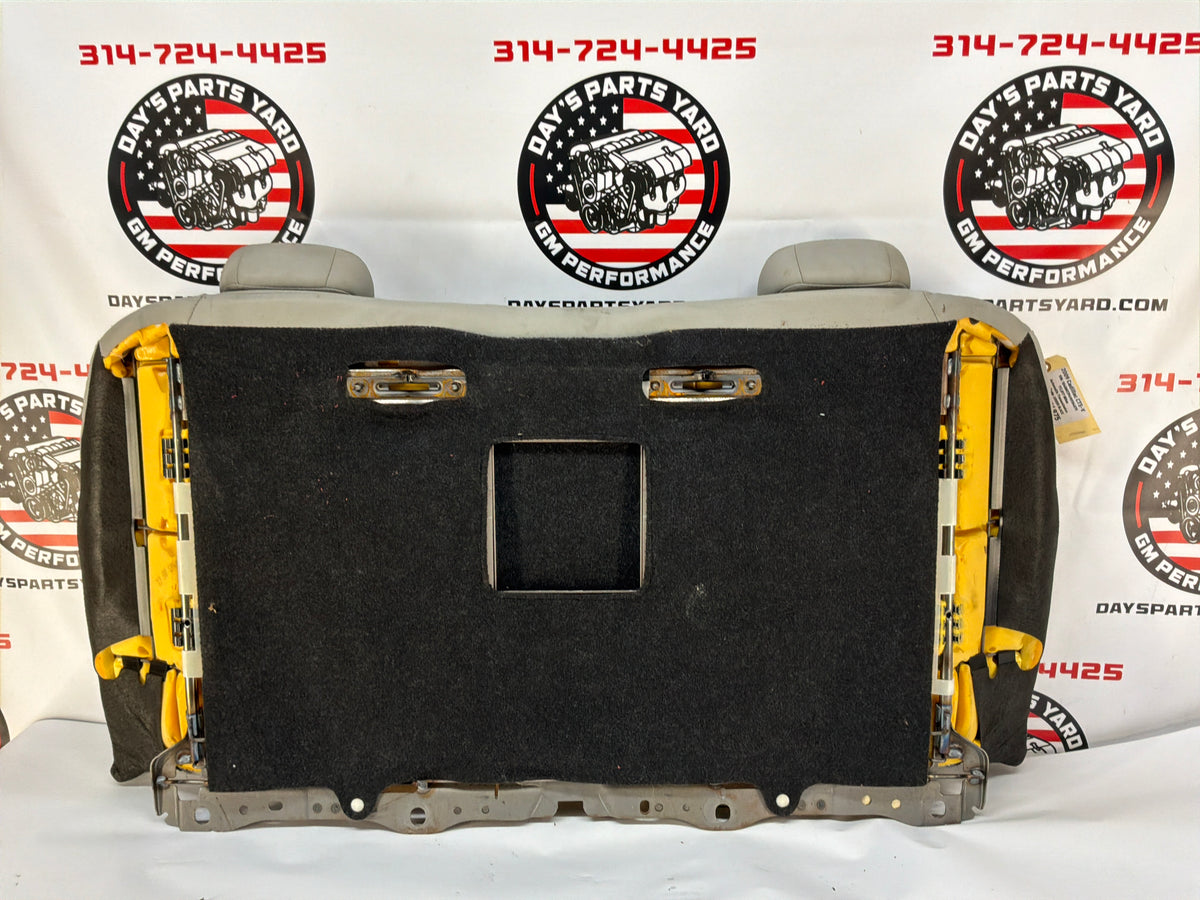 2009 Cadillac CTS-V Seats Fronts and Rears Leather and Suede OEM Titanium