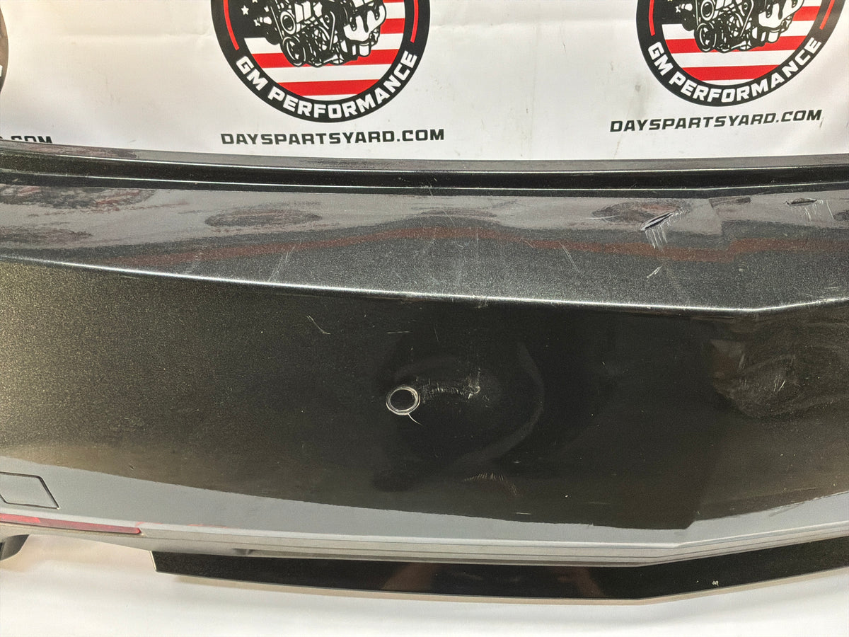 2012 Cadillac CTS-V  Complete Rear Bumper Black OEM