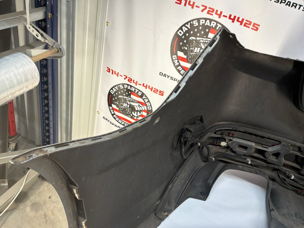 2014 Chevy SS Sedan Complete Rear Bumper Cover Panel Silver OEM