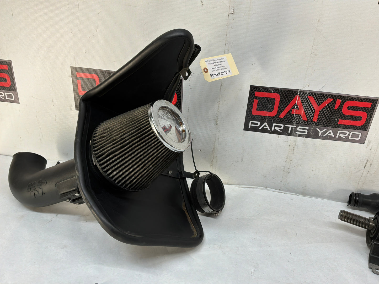 2015 Chevrolet Camaro SS 1LE K&N Air Charger 63-3074 Cold Air Intake CAI Assembly