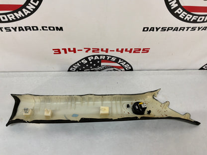 2016 Cadillac CTS-V RH & LH Interior A Pillar Trim Black Suede OEM