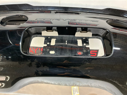 1999 Chevy C5 Corvette Rear Bumper Cover Black OEM