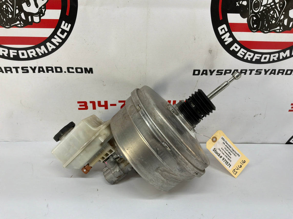 2014 Chevy Caprice PPV Brake Booster w/ Reservoir OEM