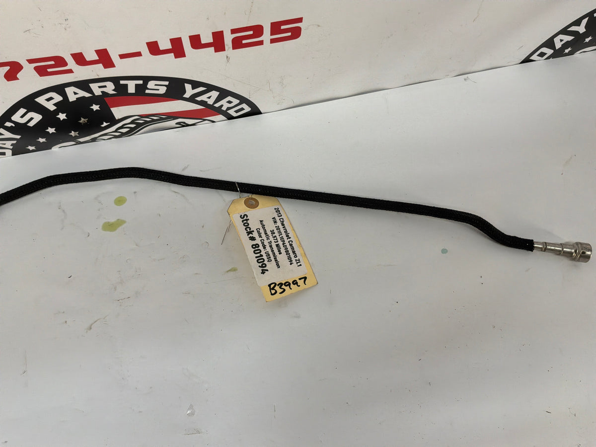 2013 Chevy Camaro ZL1 Fuel Gas Line Hose Tube Pipe OEM