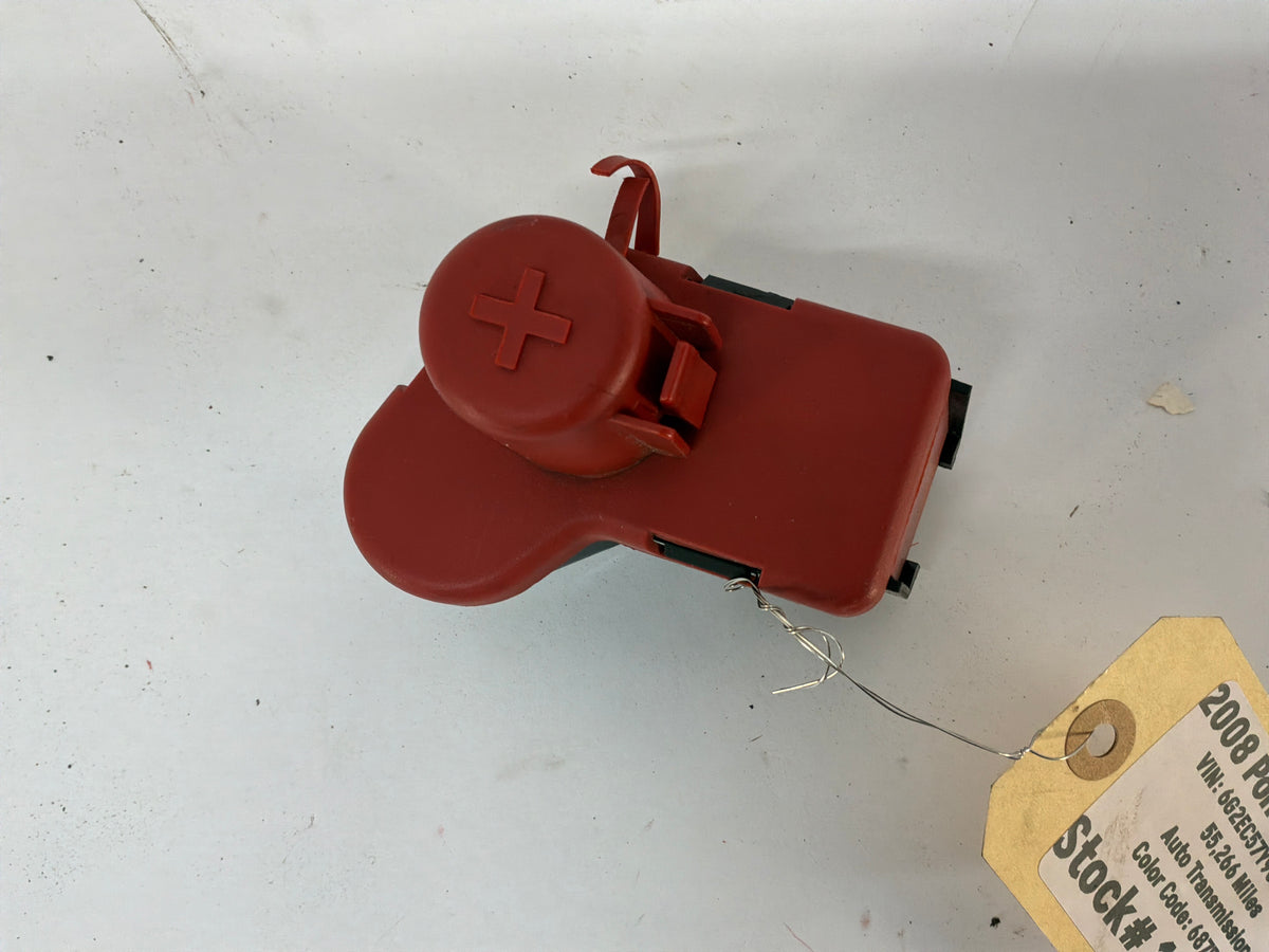 2008 Pontiac G8 GT Positive Battery Jump Start Positive Post Terminal Fuse Cover OEM