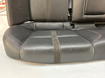 2017 Chevy SS Sedan Rear Seats Black Leather Alcantara Suede OEM