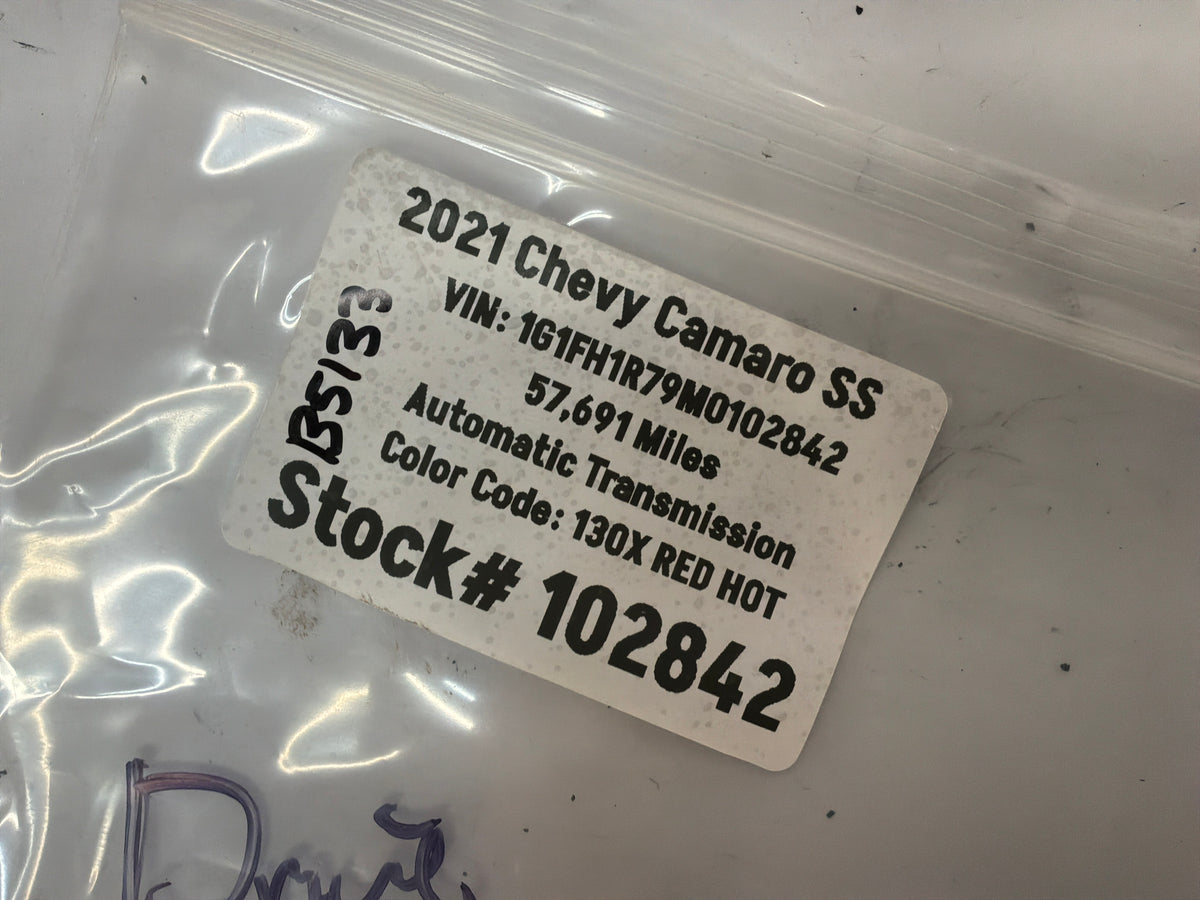 2021 Chevy Camaro SS Driveshaft Drive Shaft Propeller Hardware Nuts Bolts OEM