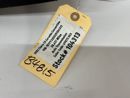 2002 Chevy C5 Corvette Wiper Cowl OEM