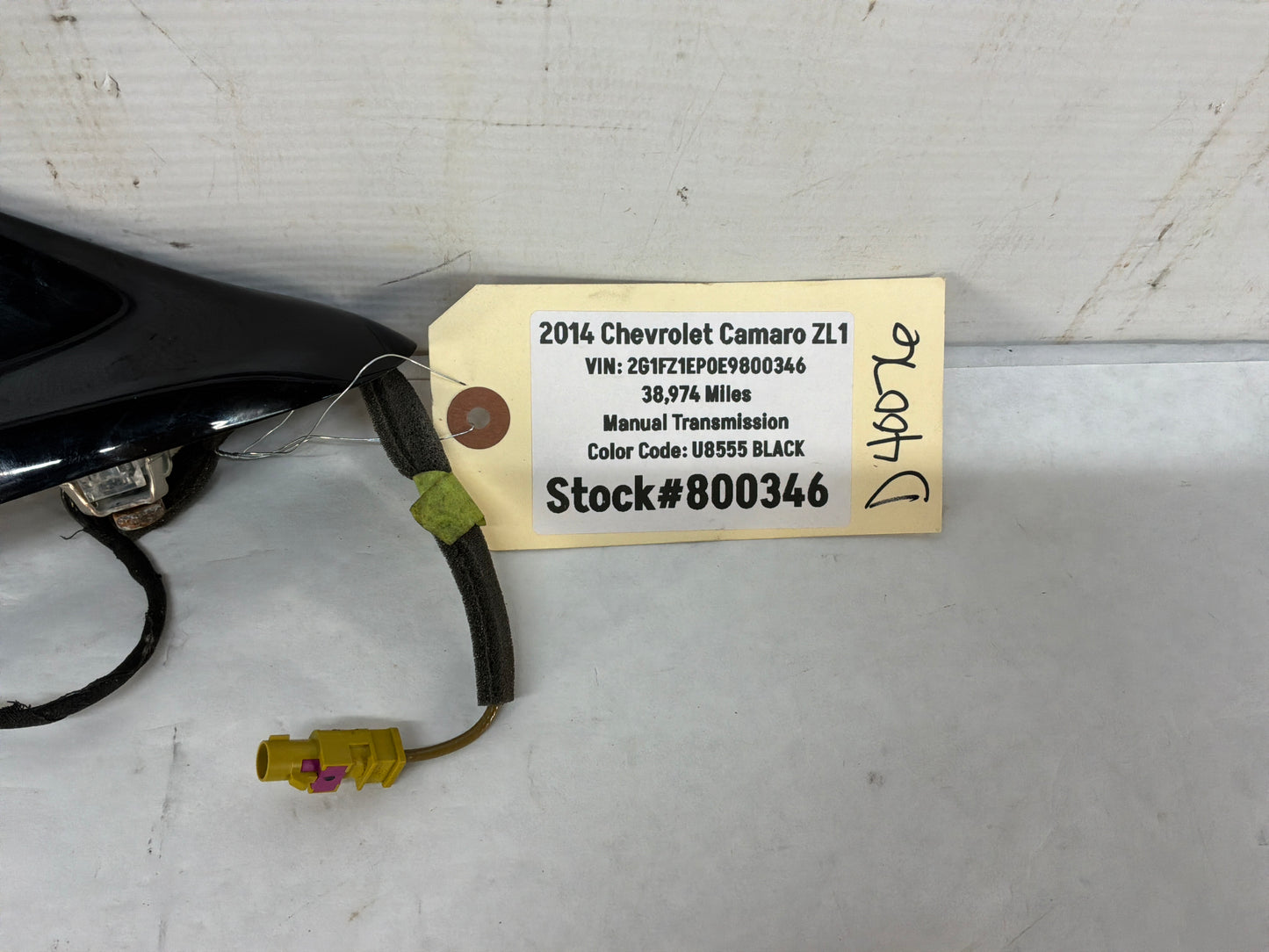 2014 Chevy Camaro ZL1 Shark Fin Radio Antenna OEM