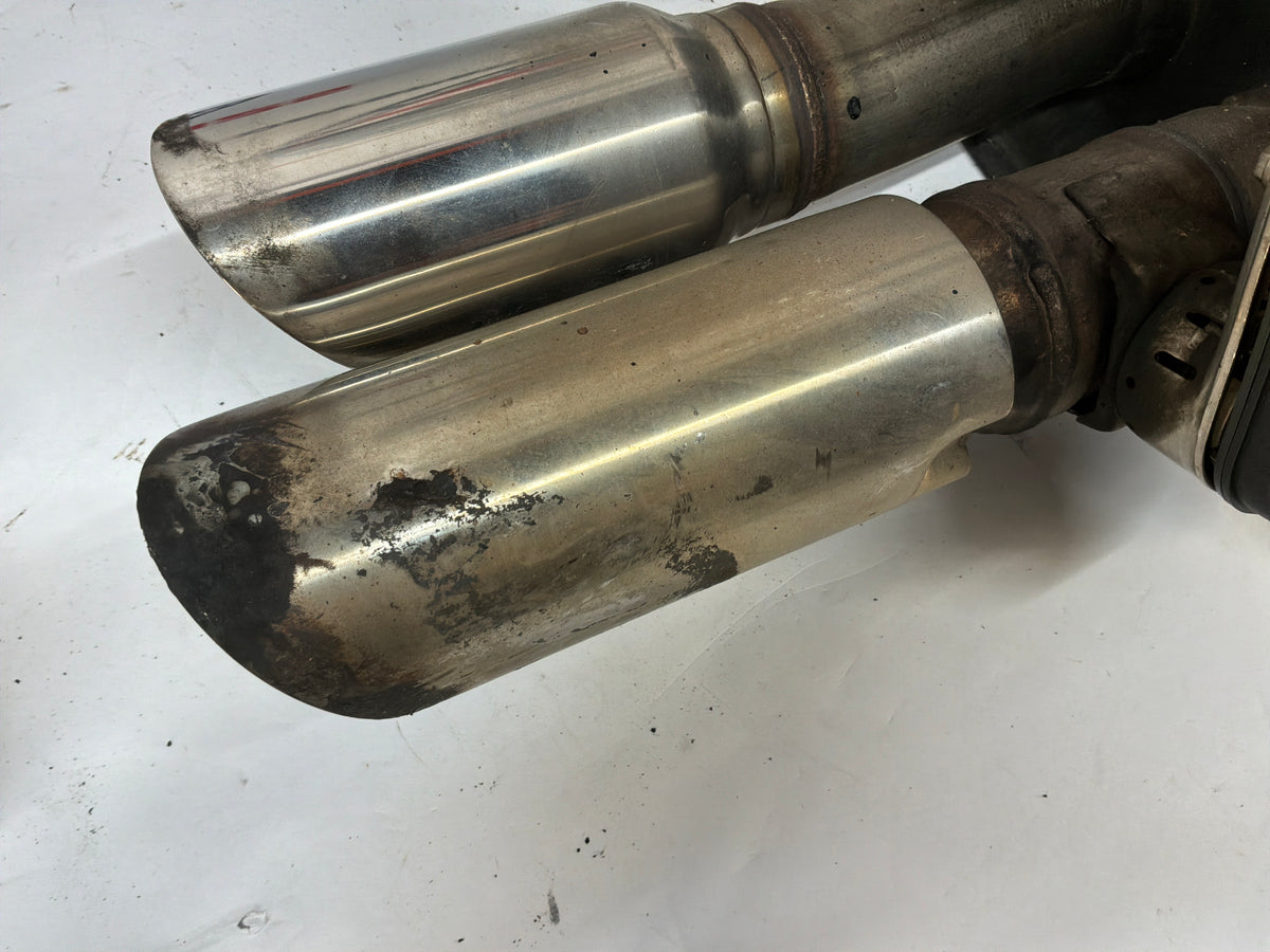 2017 Chevy SS Sedan Factory OEM Bi Mode RH & LH Exhaust Mufflers OEM