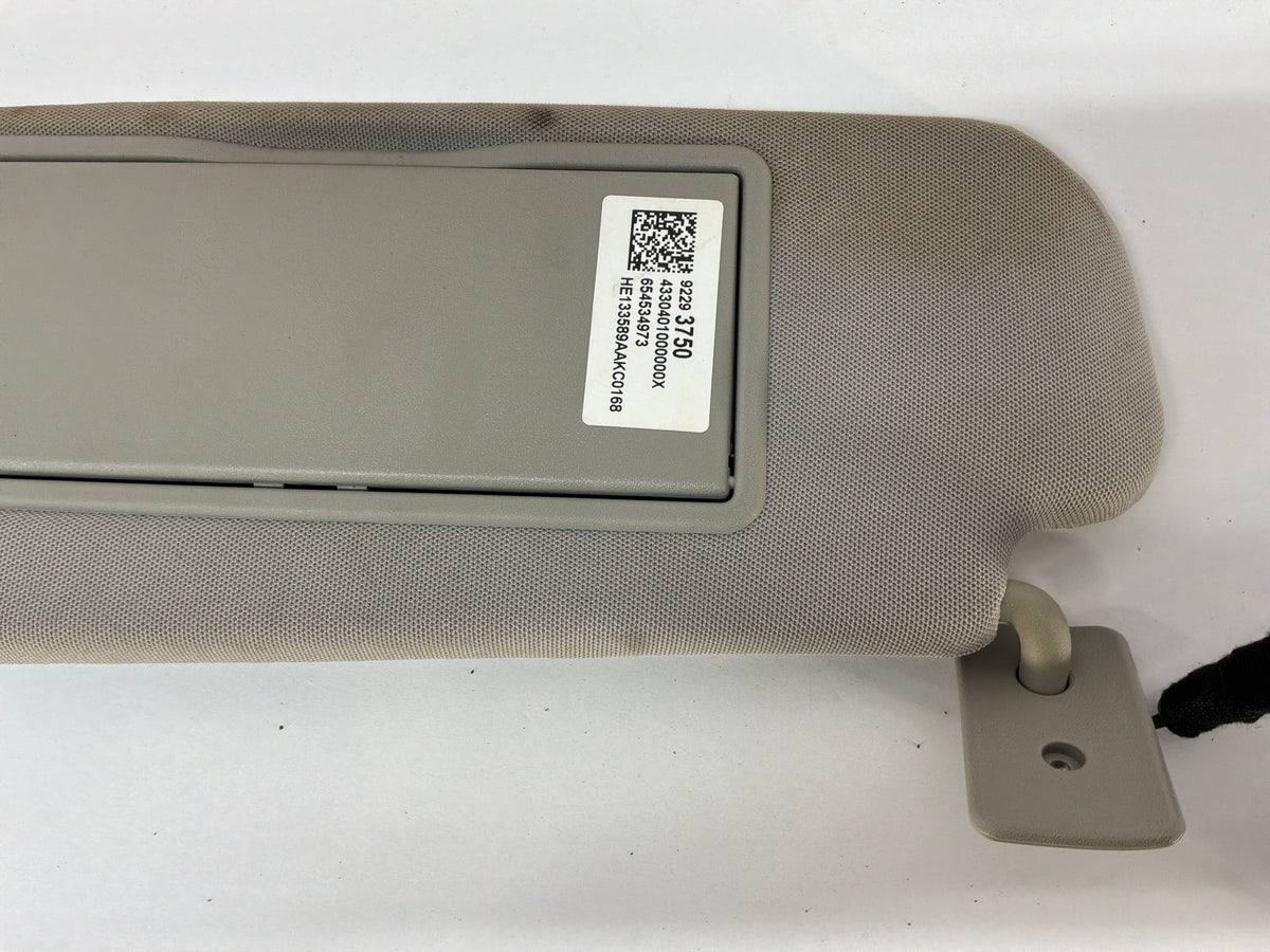 2014 Chevy SS Sedan RH & LH Sun Visor Sunvisor Shade OEM