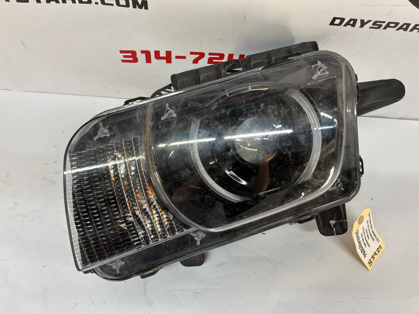 2013 Chevy Camaro ZL1 LH Driver Head Light Headlight Lamp HID Halo OEM