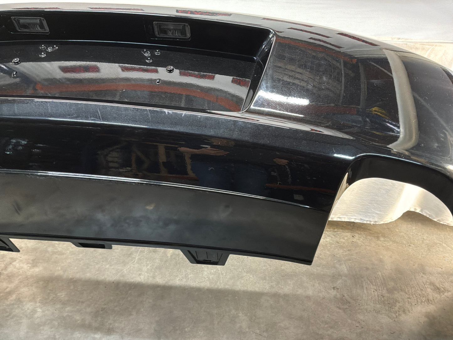 2012 Chevy Caprice PPV Rear Bumper Black OEM - Day's Parts Yard