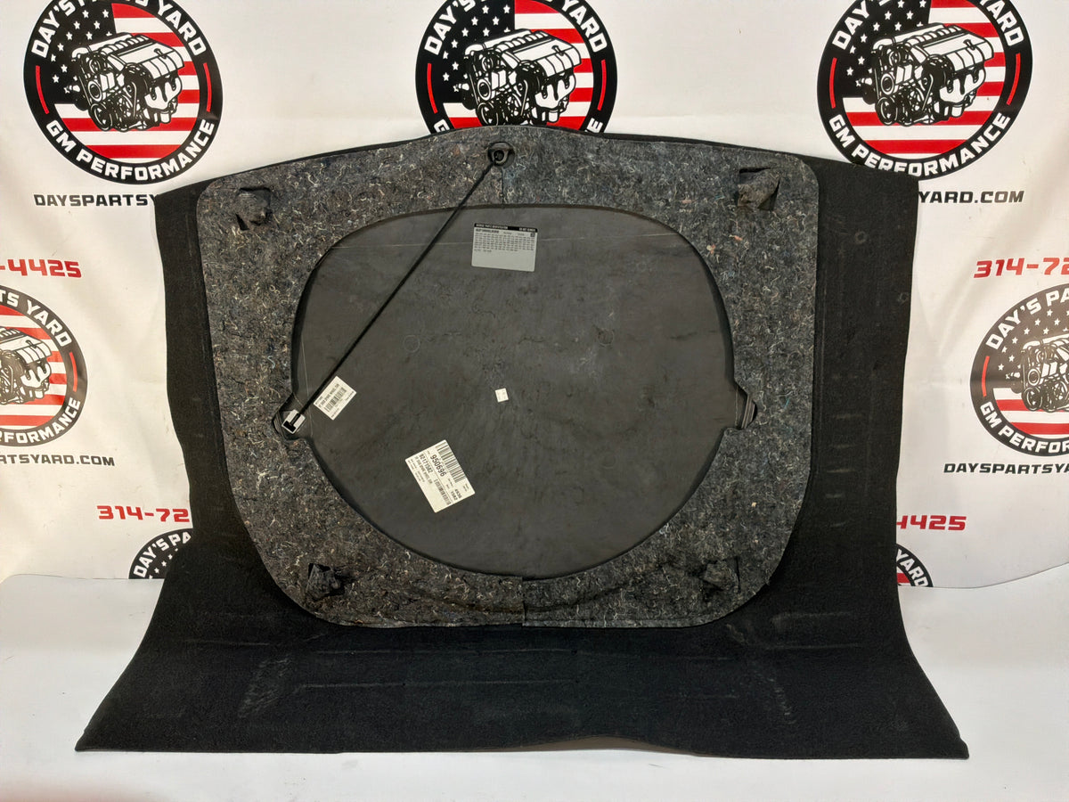 2014 Chevy SS Sedan Spare Tire Trunk Compartment Carpet Floor Panel Cover OEM