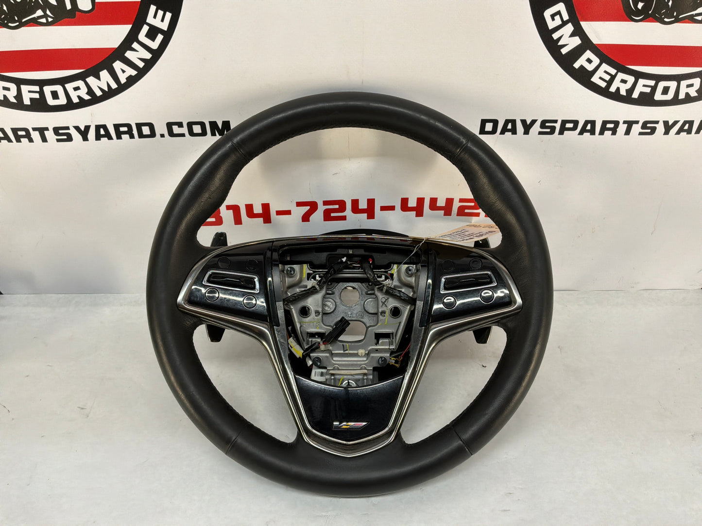 2016 Cadillac CTS-V Steering Wheel w/ Shifter Paddles OEM