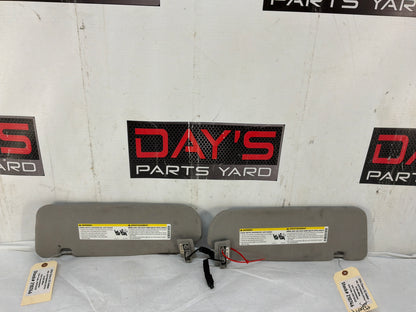 2016 Chevy SS Sedan RH & LH Sunvisors Sun Visors w/ Clips OEM