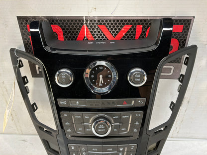 2011 Cadillac CTS-V Coupe Radio CD Navigation Climate Control Dash Panel Unit HVAC OEM