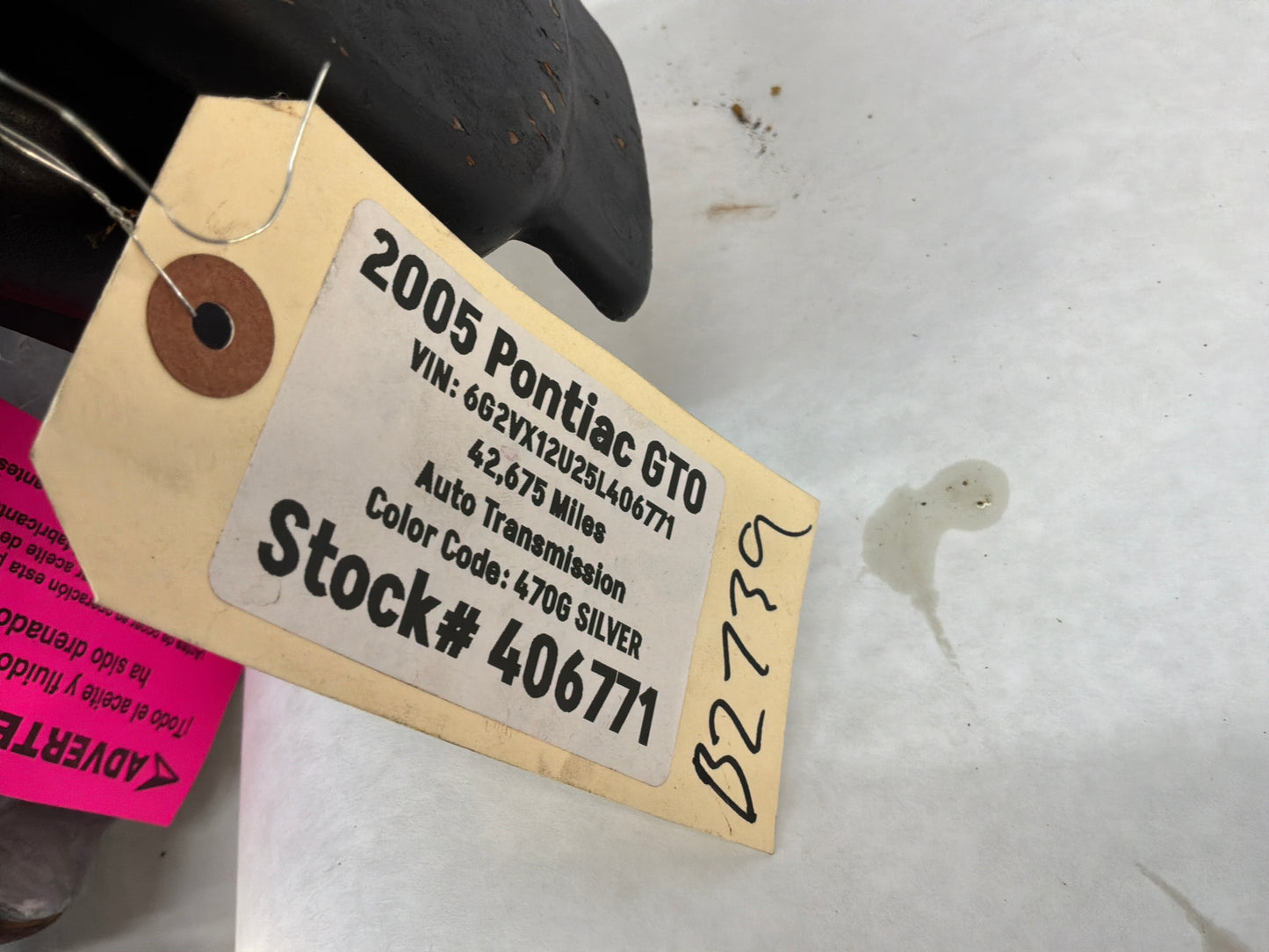 2005 Pontiac GTO Rear End Rearend Carrier Axle Differential 3.46 LSD OEM