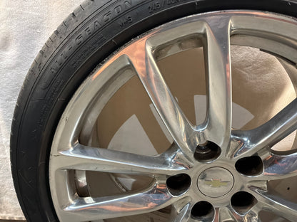 2014 Chevy SS Sedan Wheels Rim & Tires 19x8.5 & 19x9 275/35/19 245/40/19