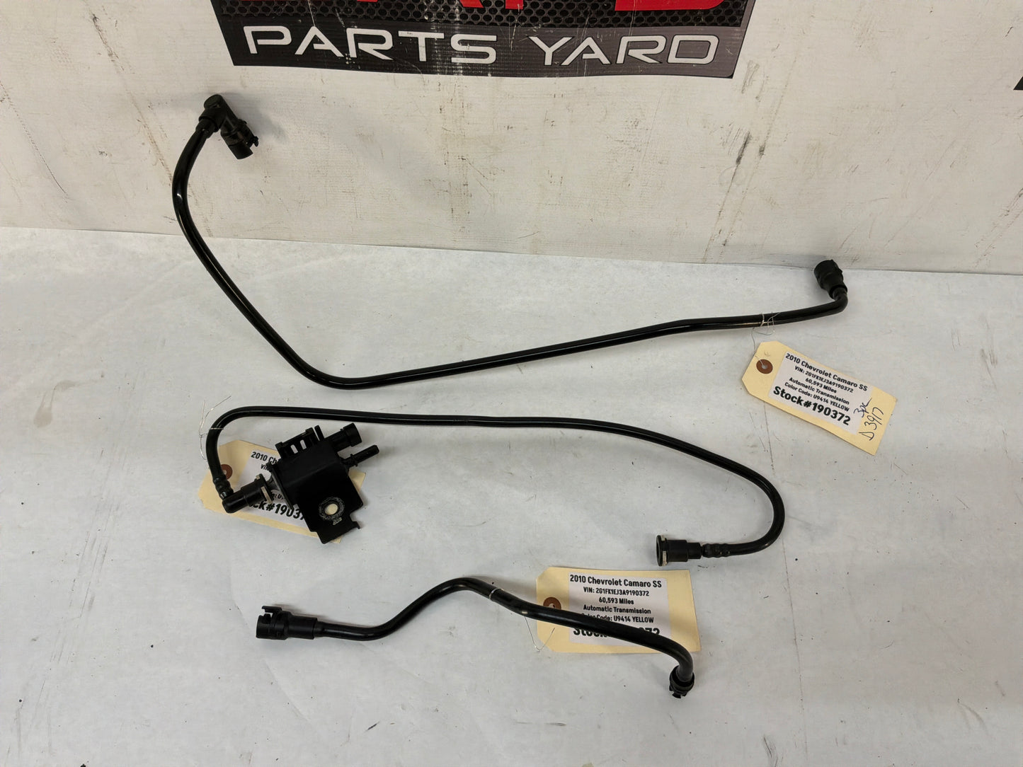 Evap lines - Day's Parts Yard