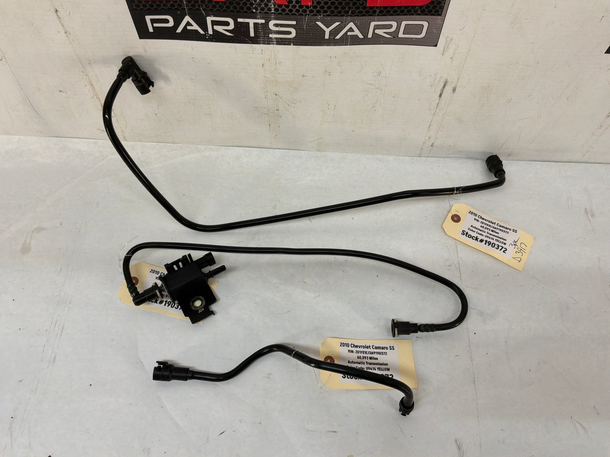 Evap lines - Day's Parts Yard