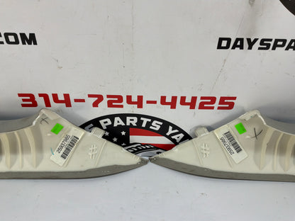 2009 Cadillac CTS-V RH & LH Interior A Pillar Windshield Trim Molding Panel OEM Light Titnum