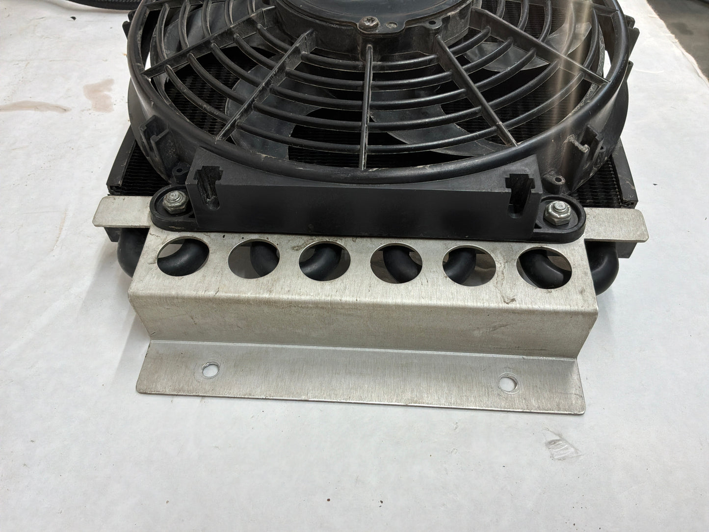 Derale Performance Transmission Cooler w/ Lines and Fan