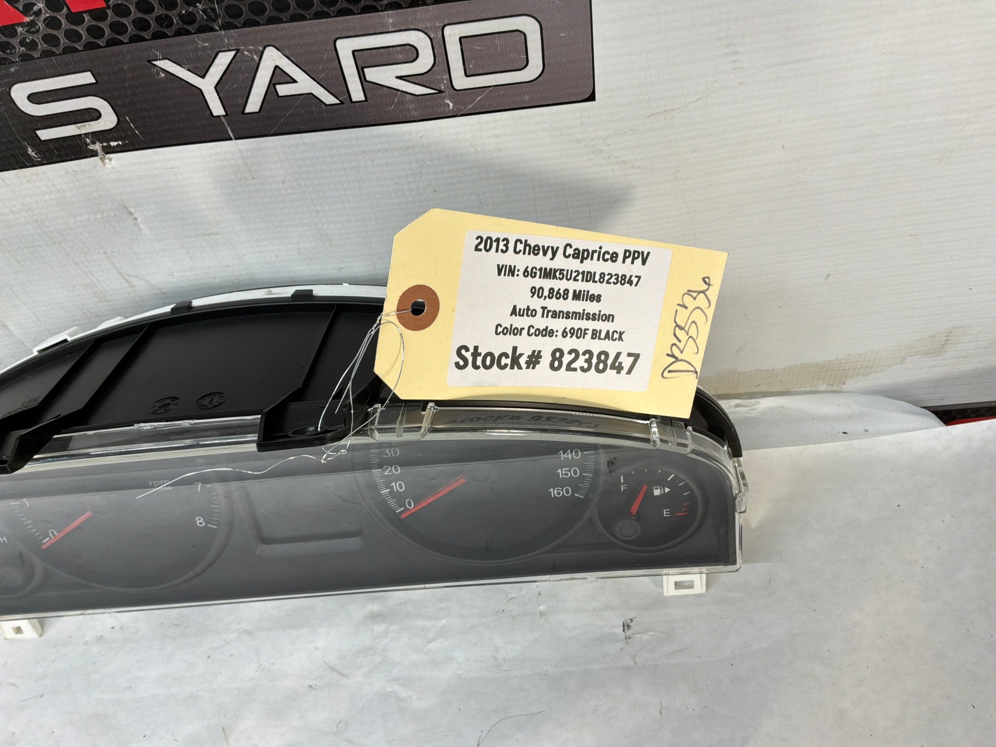 2013 Chevy Caprice PPV Gauge Cluster Speedometer Instrument Panel  OEM - Day's Parts Yard