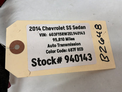 2014 Chevy SS Sedan Shark Fin Roof Antenna OEM
