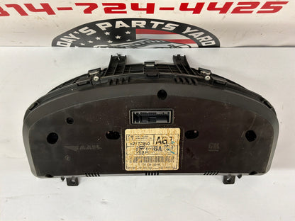 2006 Pontiac GTO Gauge Cluster Speedometer Instrument Panel OEM Red 51K