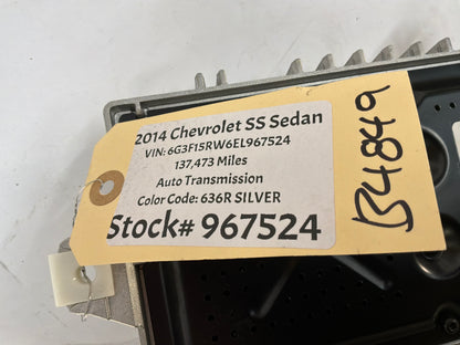 2014 Chevy SS Sedan Bose Radio Amplifier OEM