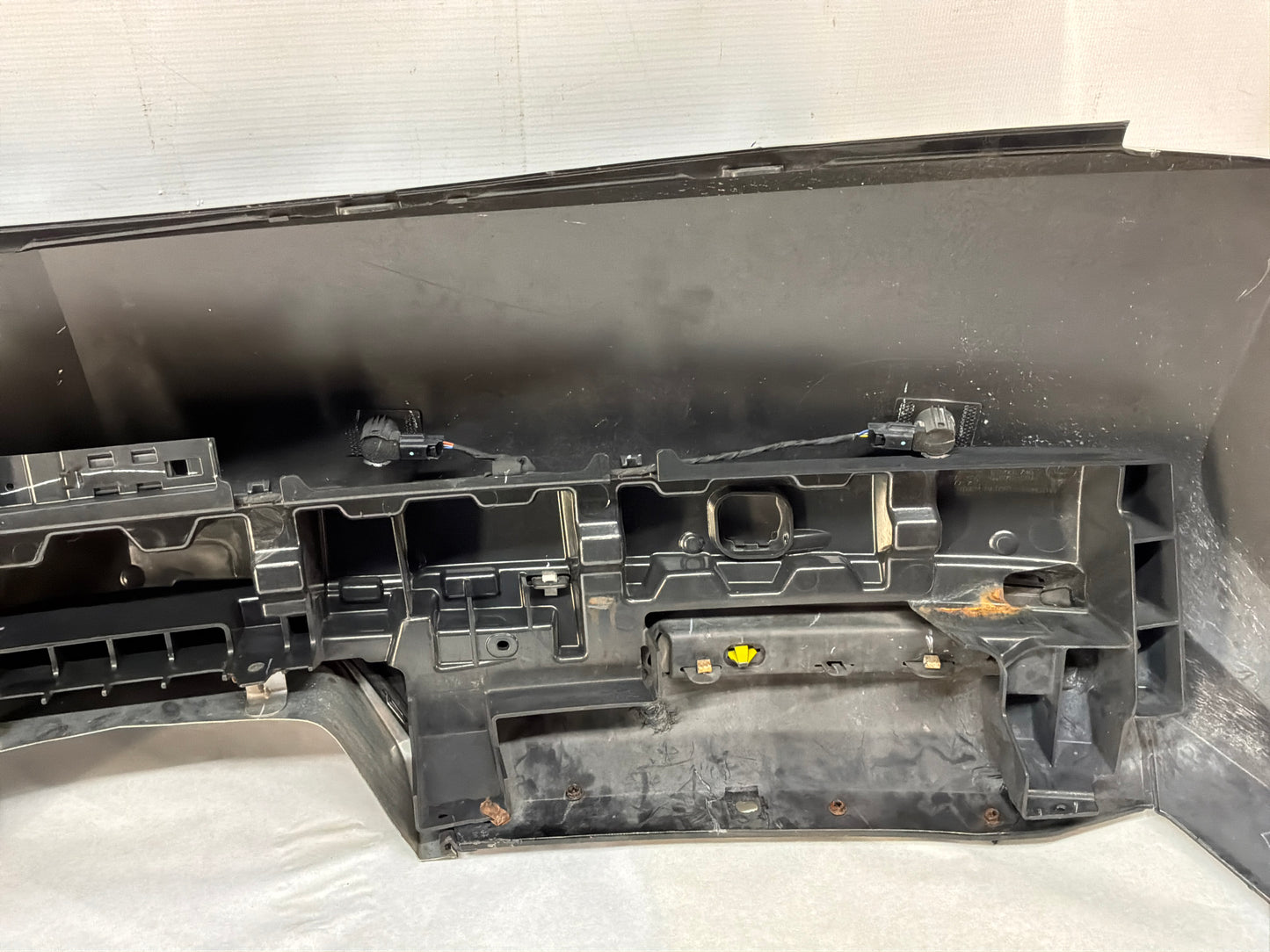 2011 Cadillac CTS-V Coupe Complete Rear Bumper Black OEM