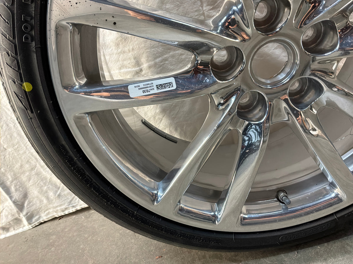 2014 Chevy SS Sedan Factory OEM Spare Wheel Rim and Tire 19X8.5 OEM