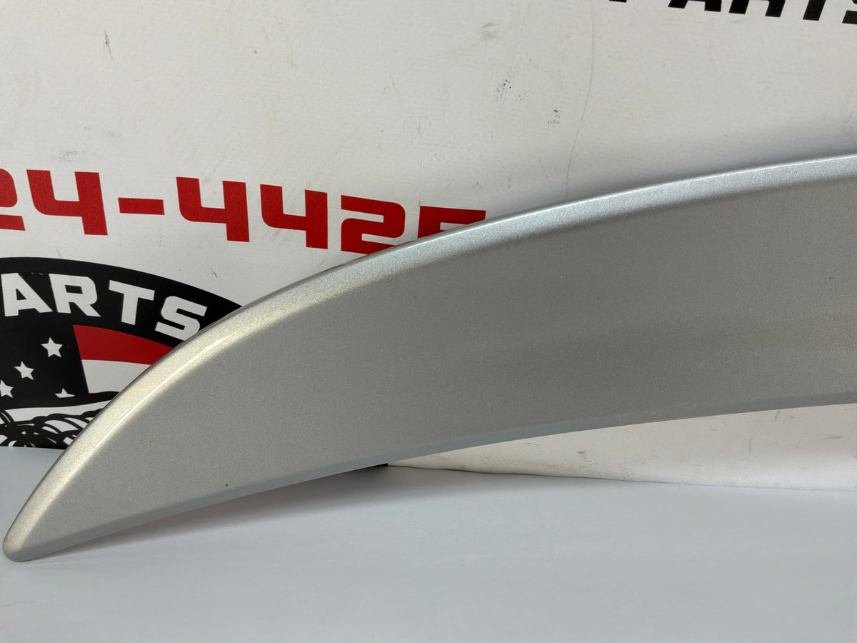2017 Chevy SS Sedan Trunk Deck Lid Spoiler Wing Silver OEM