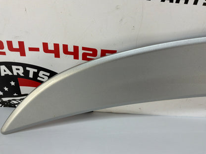 2017 Chevy SS Sedan Trunk Deck Lid Spoiler Wing Silver OEM