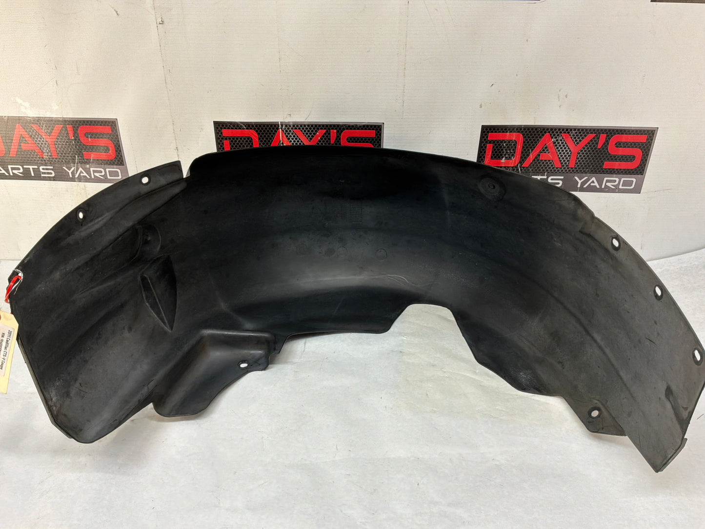2011 Cadillac CTS-V Coupe RH Passenger Rear Fender Wheel Well House Liner OEM