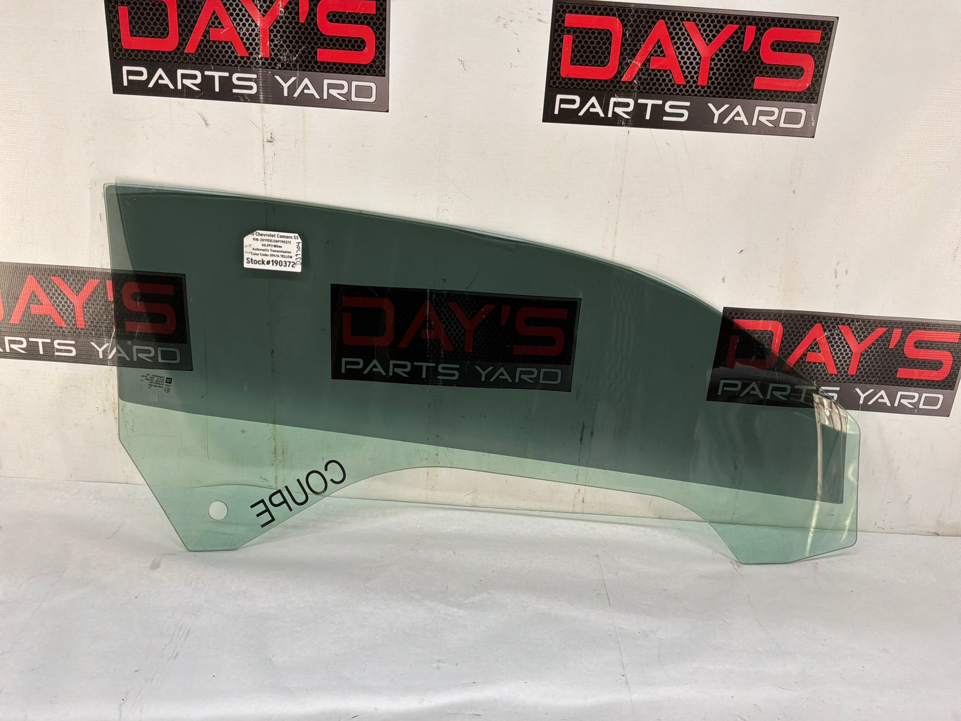 Lh front door window glass - Day's Parts Yard